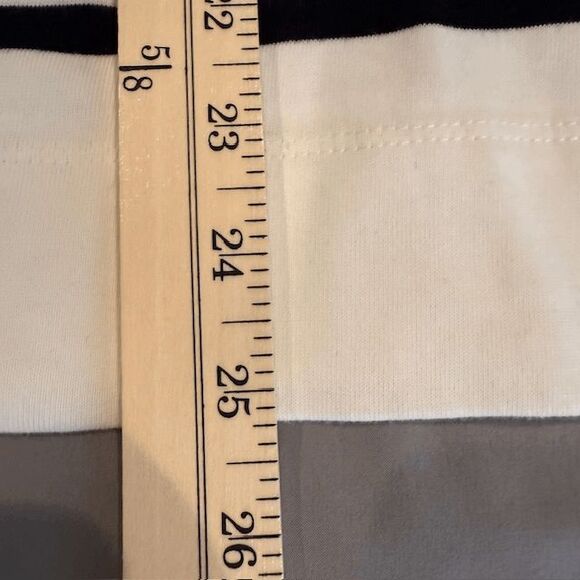 NWT Karl Lagerfeld Karl & Choupette Cotton Signature Striped Top Size Large - Picture 14 of 16
